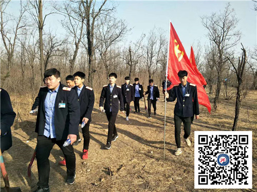 石家庄铁路学校18年植树节活动纪实 学校新闻 第2张