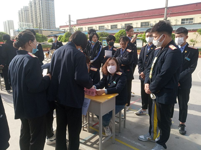 石家庄铁路职业技工学校21春学生会纳新开始 学校新闻